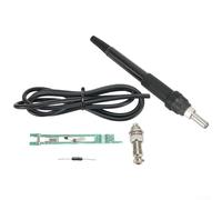 HanOaki 907 to T12 Soldering Iron Handle Replacement for V2.1S for STM32 for OLED Digital DIY Electronic Repair Compatible with Soldering Station Accessories(Black)