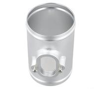 HanOaki Aluminium Alloy Mass Air Flow Sensor Mount Adapter MAF007 3 Inch Flange Base for Chevy for CRUZE for BUICK for IGNIS Silver(76MM)