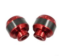 HanOaki Aluminum Alloy Front Fork Slider Cup Anti-Collision Protector for Motorcycle Electric Scooter Shock Absorption(Red)