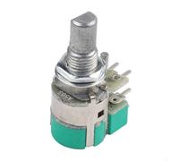 HanOaki Audio Volume Potentiometer Dual Gang A10K A50K Stereo Channel With Switch For Use In Construction Receiver Integration And Sound Engineering Tasks(A103=A10K)