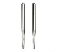 HanOaki Carbide Drill Bit 1mm Drilling Diameter 1.5mm Shank Alloy Material for Automobile Windshield Repair Tool 20mm Length (2pcs)