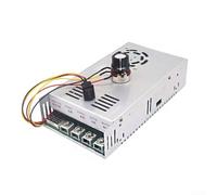 HanOaki DC Motor Gear Reducer 200A, Industrial Speed Regulator 12-48V with Forward Reverse Function and 0-100% Digital Scale, Electronic Switch for DC Brushed Motors