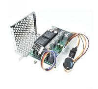 HanOaki DC Motor Speed Controller 40A Continuous, Digital% Display & Reversible Control, 10-55V Input for Industrial Automation & DIY Projects