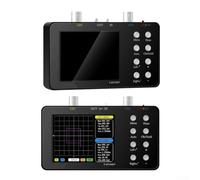 HanOaki Digital Oscilloscope with 10MHz Analog Bandwidth, 50MHz Sampling Rate, Dual Channel, Signal Generator, 20K Memory Depth, for Home Appliance, Mobile Phone and Auto Repair(Host+1clamps+1probe)