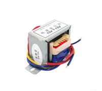 HanOaki EI48 Power Transformer 10W Input 220V Output 15V-0-15V 18V-0-18V Single Phase AC/AC Converter with Copper Wire and Flame Retardant Material(Single output 15V)