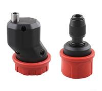 HanOaki Electric Drill Chuck 6.35mm Quick Release for Corded and Cordless Drills Brushless Rechargeable 2 Pcs(c)
