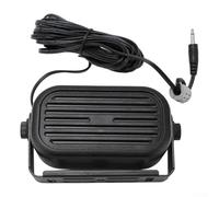 HanOaki External Speaker SP-35 for Icom IC-2730 ID-5100 ID-4100 IC-7100 IC-718, 4 Ohm 5 Watt Rated Power, 2-Meter Cable for Easy Installation in Tight Spaces