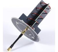 HanOaki High Gain 2.4GHz Spiral Directional Antenna FPV Long Range Transmission RP-SMA Connector For Remote Control And Video Feed(Option 2)