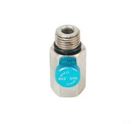 HanOaki In-Line Air Regulator Valve 1/4" NPT Flow Control for Pneumatic Tool Adjustment Alloy Steel Mechanical Air Switch 1 Pc