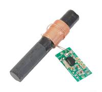 HanOaki Industrial DCF77 Radio Time Receiver Module 77.5KHz High Q Antenna for Microcontroller and for Arduino Clock Synchronization(A)