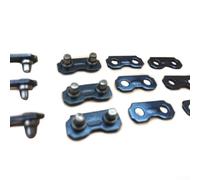 HanOaki Metal Chainsaw Chain Joiner Links - 6-Pack Replacement Connectors for 3/8" 0.063" Saw Chains, Fit for All Major Chainsaw Brands(Small3/8)