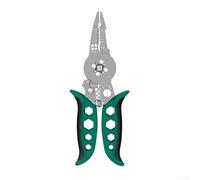 HanOaki Multifunction Wire Stripper Pliers, Electrical Crimping Cutting Twisting Tool With Hex Socket Set