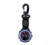 HanOaki Outdoor Sport Watch, Electronic Time Recorder Featuring Alarm, Countdown/Timer, Calendar, and Direction Finder, for Climbing, Trekking, Hiking(Blue)