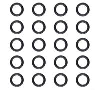 HanOaki Pressure Washer Hose Quick Connect O-Rings | 20-Piece 1/4-Inch M22 Rubber Seal Kit | Replacement Sealing Rings for Standard Garden Power Washers