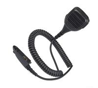 HanOaki Speaker Microphone PMMN4021A For Motorola For MT HT750 HT1250 HT1250LS PR860 PRO5050 PRO5150 Radios Featuring PTT Button And Cable