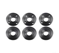 HanOaki Steel Flange Nut Set 6 Pack for Angle Grinder 5/8 Inch Internal and External for Makita/Dewalt/Ryobi Models 224399-1 19346