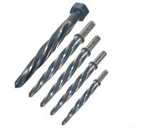 HanOaki Taper Bridge Reamer HSS Spiral Flute 1/2" Shank for Aluminum Steel Iron 3/8" 5/8" 3/4" 13/16" High Speed Steel Drill(15.6mm)