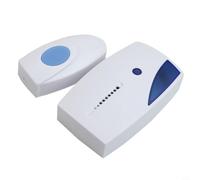 HanOaki Wireless Doorbell with 36 Tunes, Long-Range 100m Cordless Chime for Home and Office, Battery Powered (2 AA), Easy Installation