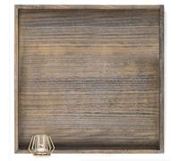 Hanobe Large Ottoman Serving Tray Wooden Decorative Trays 56cm