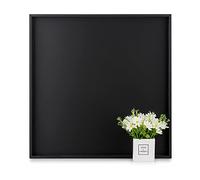 Hanobe Ottoman Tray Modern Black Extra Large Square Serving Tray