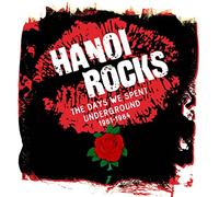 HANOI ROCKS - THE DAYS WE SPENT UNDERGROUND 1981-1984 5CD CLAMSHELL BOX