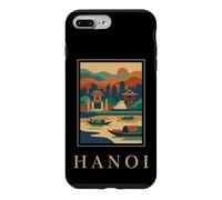 Hanoi Vietnam River City Retro Travel Graphic Case for iPhone 7 Plus/8 Plus