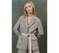 Hanoli Wool Blazer Jacket beige