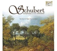 HANOVER BAND ROY GOO - SCHUBERT - SYMPHONIES 3 5 8 - CD - J3z