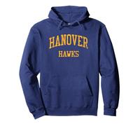 Hanover High School HS Hanover MA Vintage Sports Pullover Hoodie