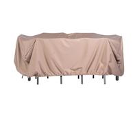 Hanover Outdoor Rectangle Furniture Cover for 7-Piece Dining Set, Waterproof, Weatherproof, 94.5" L x 70.8" W x 29.52" H