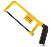 Hanpex 6inch Mini Hacksaw Frame - 150mm Extra Fine Cut Junior Hack Saw with Bi-Metal Blade for Metal and Wood