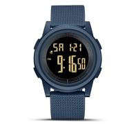 HANPOSH Mens Watches Digital Watches for Men Waterproof Wrist Watch Sports Watch with EL Backlight/Stopwatch/Alarm