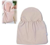 HANQ Highchair Handy Pocket Pouch,PU Dining Chair Back Storage Bag High Chair Accessories,Wipeable and Waterproof Material,Compatible with IKEA Antilop Highchair Accessories (Pink)