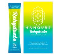 Hanqure Rehydate | Hydration Sachets with Electrolytes for Rehydration & Fast Recovery by Hanqure, Formally Hangcure. Sugar Free, Made in the UK. Contains 6 Single Serving Sachets (Lemon and Lime)