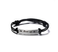 Hanreshe Hamilton Bracelet Musical Broadway Theater Jewelry Gift Gifts for kids Rise Up Eliza Hamilton Charm Bracelet for Teen Girls