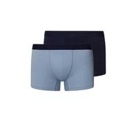 Hanro 2-Pack Cotton Essentials Boxer Trunks, Sea Breeze / Deep Navy - Small