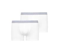 Hanro 2-Pack Cotton Essentials Boxer Trunks, White - Small