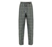 Hanro checked drawstring pyjama - Green M