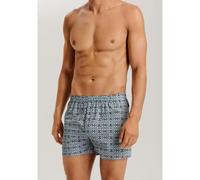 Hanro Fancy Woven Boxer Shorts, Tinted Mosaic - X-Large