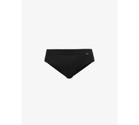 Hanro Mens Deep Black Logo Stretch-jersey Briefs M
