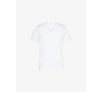 Hanro Mens Hanro Cotton Sporty Cotton-Jersey T-Shirt White S