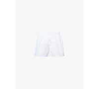 Hanro Mens Hanro Fancy Relaxed-Fit Cotton Boxer Shorts White S