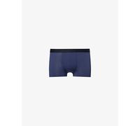 Hanro Mens Hanro Micro-Touch Branded-Waistband Stretch-Jersey Trunks Midnight Navy S