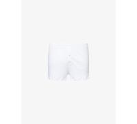 Hanro Mens Hanro Sea Island Cotton Boxer Trunks White S
