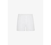 Hanro Mens Hanro Sport-Fit Cotton Boxers White XL