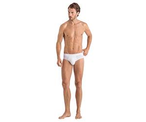 Hanro Men's Slip Slip Not Applicable, White, L