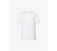 Hanro Mens White Night & Day Crewneck Cotton Pyjama Top L