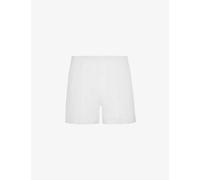 Hanro Mens White Sport-fit Cotton Boxers Xl