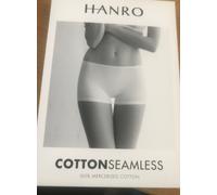 Hanro new 100% cotton White boy shorts Restocked due to popular demand