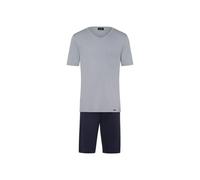 Hanro Night & Day Short Cotton Pyjamas, Mineral - Small